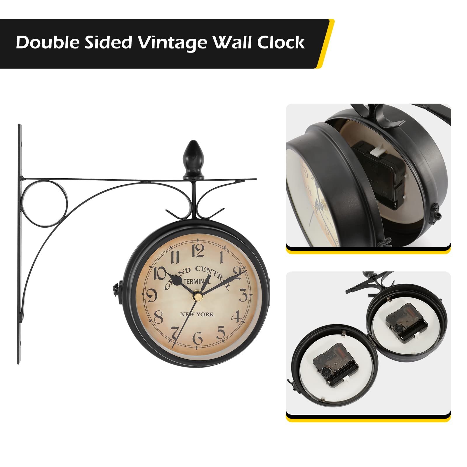 ※maco8※DOUBLE FACE WALL CLOCK 61sFi5aY46L._UF350,350_QL80_.jpg